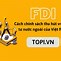 Nguồn Vốn Fdi