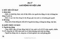 Soạn Bài Lao Động Và Việc Làm